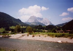 Kitzbuehler Ache und Wilder Kaiser